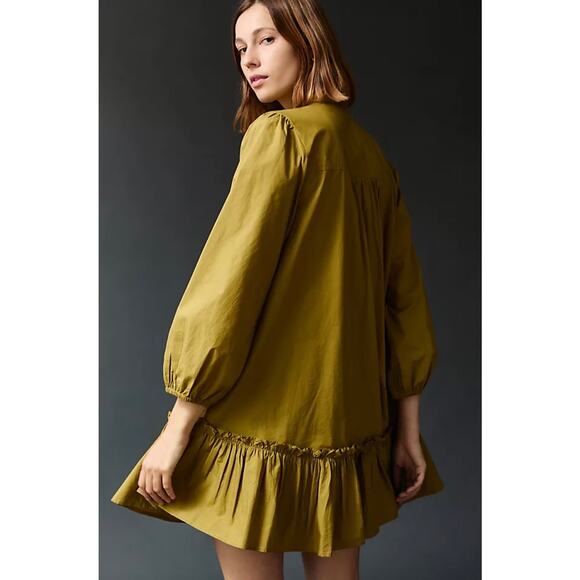 Anthropologie Shelley Flounced Tunic Dress - Picture 2 of 8